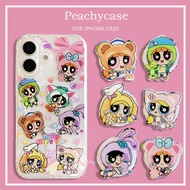 Cartoon Disney StellaLou Duffy Bear Power Girl Magnetic Holder Wireless Charging Phone Case Compatib