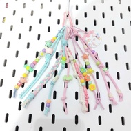 GANTUNGAN Bag charm | Bag charm carabiner | Beaded charm bag | Cute charm bag | Aesthetic charm bag 