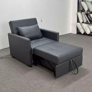 內地直送 - 全國包送裝簡約風 單人位沙發床 午休折疊床懶人單人椅沙發床兩用