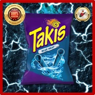 [Barcel] Takis Crunchy Rolled Tortilla Chips Blue Heat 3.25oz (92.3g) / Spicy Snacks Spiciest pepper / Crispy Hot Chilli