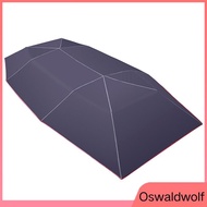 Universal Car Sun Shade Umbrella Cover Tent Cloth Uv Protect Waterproof 4.2 x 2.1M Blue nancyeden