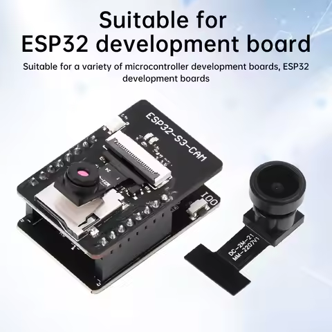 ESP32 Microcontroller Camera GC2145 Camera Module Autofocus 2 Million Pixel DVP Interface Suitable F