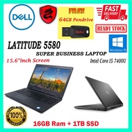 DELL Latitude 5590/5580/7250 Office Laptop Notebook(Second hand/USED/Refurbished)
