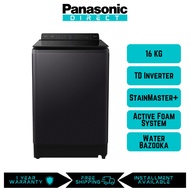 Panasonic NA-FD16V1 (16KG) Top Load Washer ECONAVI Stainmaster+ ACTIVEFOAM NA-FD16V1BRT