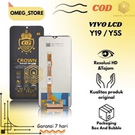 LCD G0LD3N CR0WN TOUCHSCREEN VIVO Y19 / 1915 / Y5S / VIVO U3 / U20 / V1934A / V1941A / V1941T ORIGIN