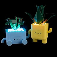 Mililier LED Light Kit for Lego 10349 Happy Plants, Compatible with Lego 10349 Building Blocks Model