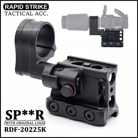 Sp***r RDF 20225K Red Dot Sight Picatinny Mount Flip to Side Magnifier Mount Compatible with for T1/