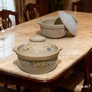 Mangkok Sapo Dalam 7.5 inches 19 cm 750 ml Earthernware