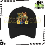 CUSTOM SUPER BEAR ADVENTURE KIDS BASEBALL CAP CUSTOM KIDS CAP