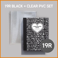 ◰ ✁ ❥ [Lucalab] A5 Composition Hard Cover + Band Photocard Binder /A5 PVC Cover / A5 Double sided R