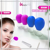 KB-C1368 Manual Facial Cupping Rubber Pump for Portable Health Therapy / Facial Vacuum Cup Therapy C