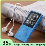 MP3 Player USB Charging Record Digital Display Screen Recording Device ABS Media Portable Running Wa