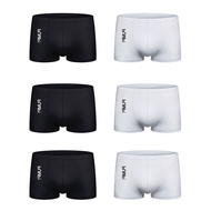 6Pcs Breathable Sexy Men Underwear Boxer Shorts Panties Cotton Seamless Mens Boxershorts Underware Boxers Transparent