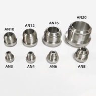 premium-AN10 AN12 Male Flare Weld-On Fuel Fitting Adapter Aluminum Fuel Line Adapter Weld-On Bung Fi