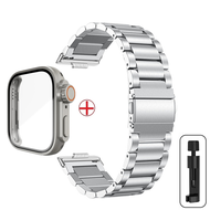 Thay đổi thành Vỏ Ultra2 + Dây đeo bằng thép không gỉ cho đồng hồ Huawei Watch Fit 4 Pro Strap Brace