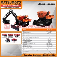 Traktor Amfibi / Crawler Tractor MATSUMOTO MCT 35 H1 [BOOK FEE]