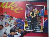 音樂劇 Grease 法文版巴黎演出傳單 (羅密歐與茱麗葉男主角Alexis與鐘樓怪人女主角Alyzee)