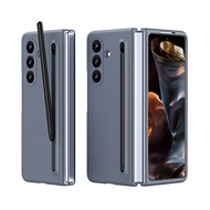Samsung Galaxy Z Fold 7 Case with S Pen Holder & StylusHard PC Shockproof Protective Cover for Galax