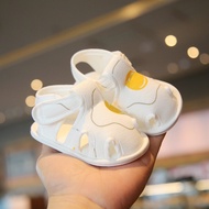 Baby Shoes Summer Cloth Sandals Male Female Baby Soft-Soled Front Shoes Toe-Covered Foot Protection 