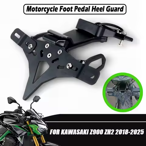 Motorcycle License Plate Holder Tail Light Bracket Fender Eliminator For KAWASAKI Kawasaki Z900 SE /