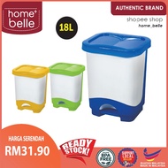 FELTON FDB2218 (18L) Dustbin Swing Step Foot Pedal Paper Bin Office School Indoor/Tong Sampah FELTON