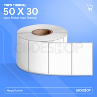 Thermal Label 50 x 30 50x30 mm/ 50x30mm/ contains 1000 Yupo Stickers