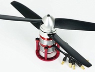 CRM2208A RC Brushless Motor Metal Outrunner Contra-rotating Motor CRM2208 1600KV for Airplane Models