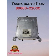 TOYOTA ALTIS 1.8 ECU 1ZZ - 89666 - 02030