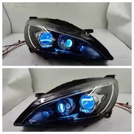 Car Front Headlight Headlamp for Peugeot 308 Daytime Running Light Turn signal