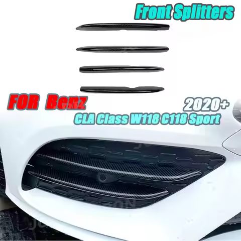 JCYECF For Mercedes Benz W118 C118 CLA200 260 2020+ Front Bumper Grille Cover Trim Decoration Car Ch