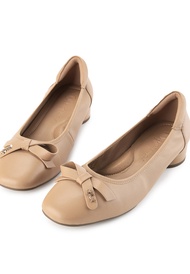 Hush Puppies Heels Wanita Kendall Bowie Almond