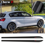 New Style M Performance Side Skirt Sill Stripe Decal Stickers for BMW 1 Series F20 F21 F40 118i 120i