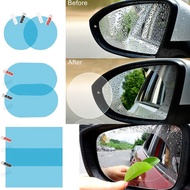 ฟิล์มกระจกกันฝนในรถ2ชิ้น,ป้องกันหมอกชัดเจนในวันฝนตกหน้าต่างอัตโนมัติป้องกันฝนฟิล์มแก้ว