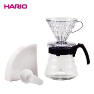 HARIO [Centennial Hand Brew 4-Piece Set] VCND-02B-EX 〔 V60 Cone Filter Cup V60 Coffee Filter Paper 6