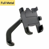 Motorcycle/Bike Phone Holder with Side Mirror Handle Bar Mount - Black and Yellow Design - Adjustabl