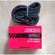 Bicycle inner tube 700c 700 x 28 28c 32 32c 700x28 700x32 kenda Schrader av 32 mm large valve fixie 