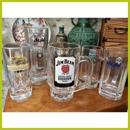 ✴ ❍ ∪ JAPAN SURPLUS Beer Mugs | Suntory Whisky | The Malts | Kirin Beer Mug | Asahi | Thick & Heavy