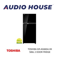 TOSHIBA GR-AG66SA-XK 586L 2 DOOR FRIDGE ***2 YEARS WARRANTY BY AGENT***