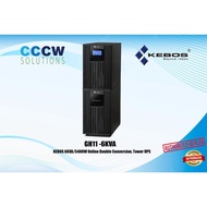 KEBOS 6KVA/5400W Online Double Conversion, Tower UPS (GH11-6KVA)