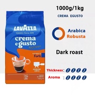 LAVAZZA coffee beans super gran crema Italy Favourite Medium Roast Coffee Beans 1000g/1kg