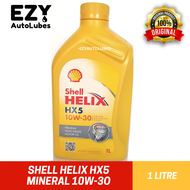 Shell Helix HX5 10W30 Mineral 1L👉 100% Original Shell Malaysia Stock