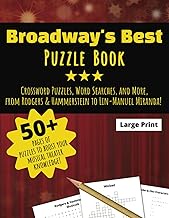 Broadway's Best Puzzle Book - Crossword Puzzles, Word Searches, and More: The Ultimate Large Print A