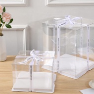 Transparent Box 3 in 1 Tier 1 2 3 4 5/ High Cake Box Tingkat 1 2 3 4 5 Tingkat /Gift Box/Kotak Kek Jernih Tinggi