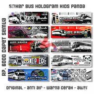 termurah stiker kids panda | 6ribu dapet semua | stiker bus kids panda jb3 jb5 takumi om agung