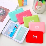 12-Slot Card Wallet, ID Card Holder Wallet, Mini Card Wallet