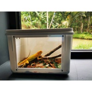 Reptile Terrarium Box, gecko With usb led Light