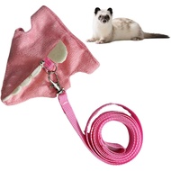Ferret Harness and Lead, Adjustable Animal Harness with Vest, Soft Comfortable all Animal Clothing f