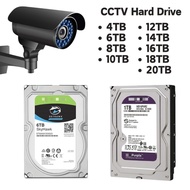 2.CCTV hdd PURPLE/SKYHAWK Hard Drive 3.5" Surveillance Hard Disk 3TB/4TB/6TB/8TB/10TB/12TB/16TB HDD