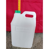 EMPTY BOTTLE USED OR EMPTY GALLON HDPE GALLON 8 LITERS