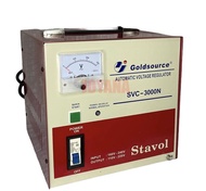 Goldsource AVR SVC 3000N with Power On Delay And servo motor  - 3000watts